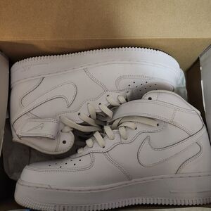 Nike White High Top Sneakers